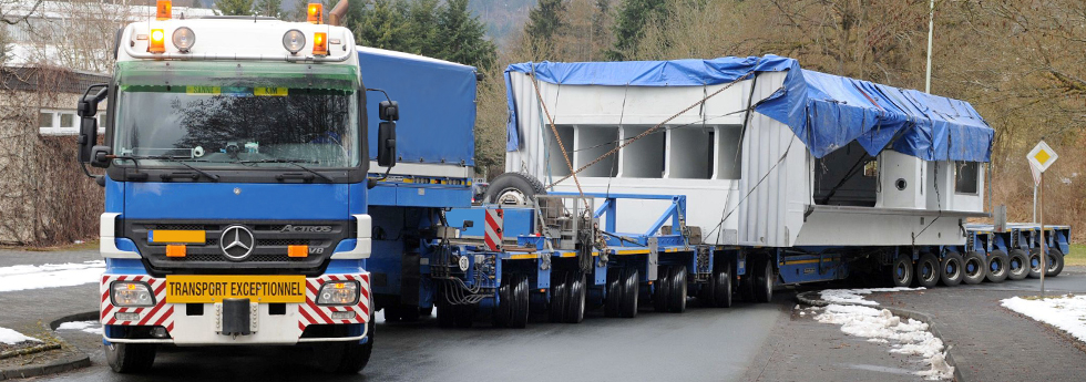 Komplexe Schwertransporte